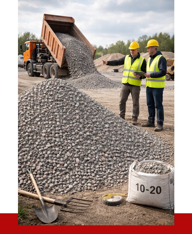 Гранитный щебень фракция 10-20 в Липецке от 4365 руб.|ПРОНЕРУДЛпц