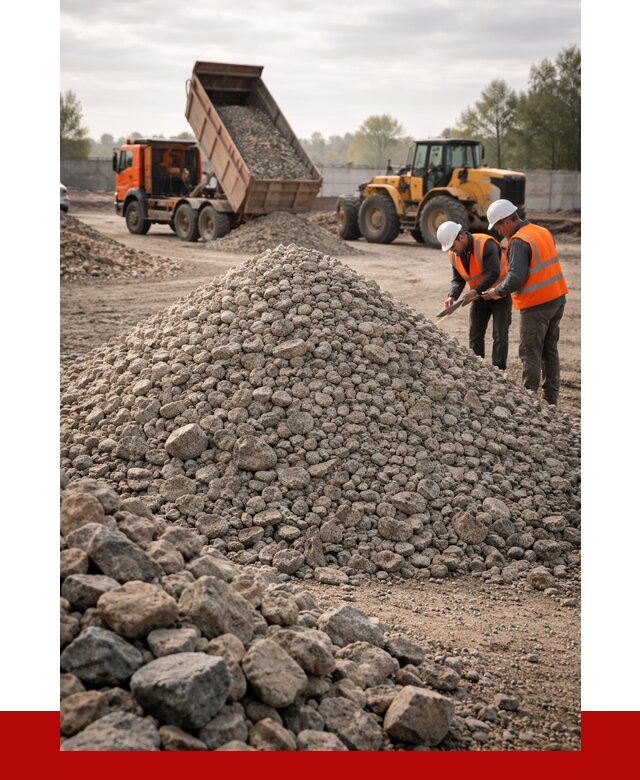 Гранитный щебень фракция 40-70 в Липецке от 2599 руб ПРОНЕРУДЛпц