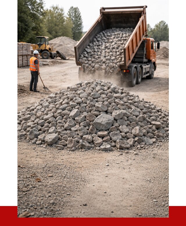 Гранитный щебень фракция 70-150 в Липецке от 1715 | ПРОНЕРУДЛпц