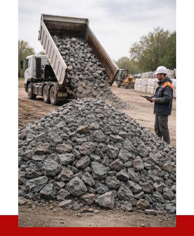 Гранитный щебень фракция 100-200 в Липецке от 4365 р. ПРОНЕРУДЛпц