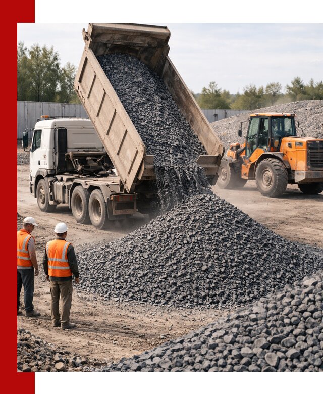 Доставка и продажа щебня габбро-диабаза в Липецке