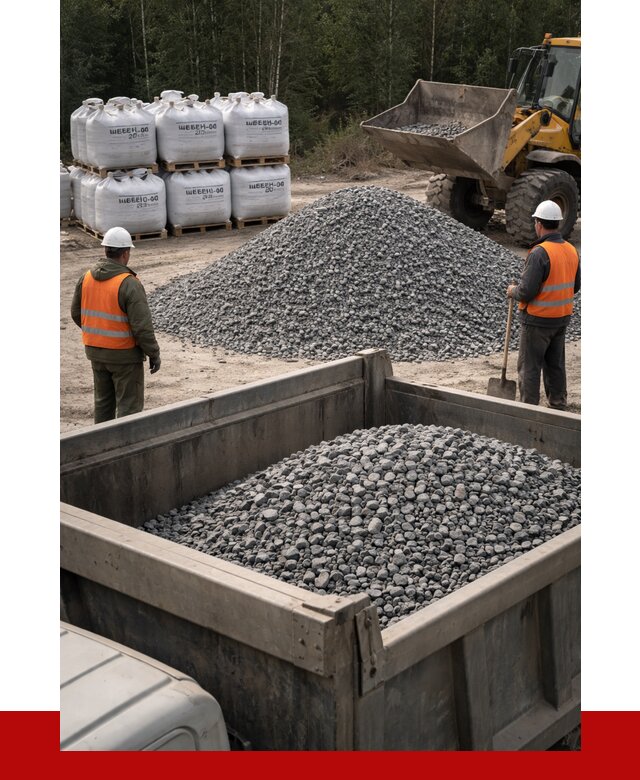 Щебень габбро диабаз 20-40 в Липецке от 3534 руб. | ПРОНЕРУДЛпц