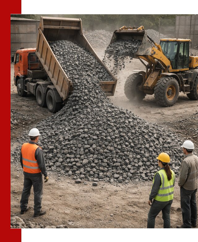 Щебень габбро-диабаз фракция 40–70 доставка в Липецке