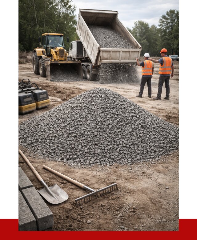 Гравийный щебень купить в Липецке от 2287 р. ПРОНЕРУДЛпц