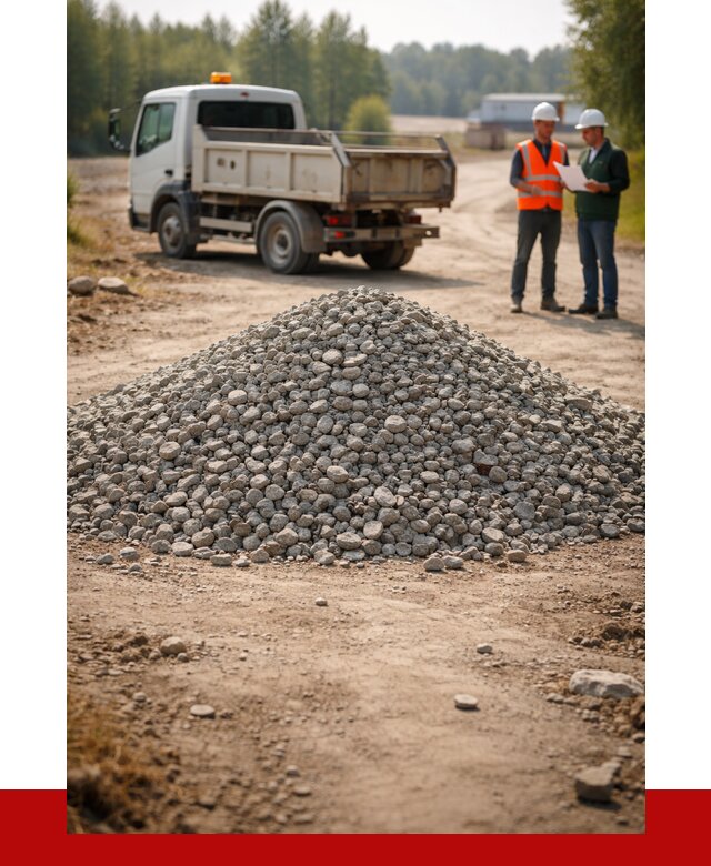 Гравийный щебень фракция 20-40 в Липецке от 1247 р. | ПРОНЕРУДЛпц