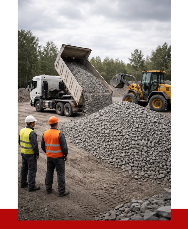 Гравийный щебень фракция 40-70 в Липецке от 9874р | ПРОНЕРУДЛпц