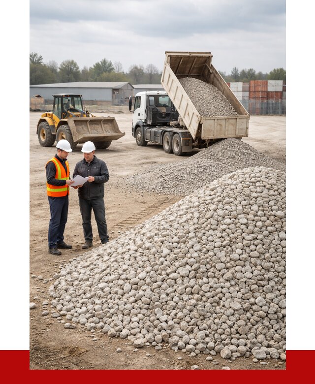 Известняковый щебень в Липецке от 1455 р. доставка | ПРОНЕРУДЛпц