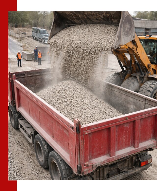 Купить известняковый щебень фракции 0-5 с доставкой в Липецке