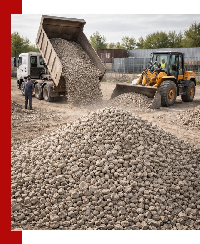 Доломитовый щебень фракции 20–41 с доставкой в Липецке