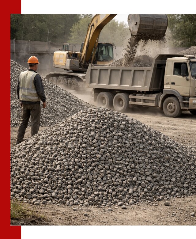 Шлаковый щебень фракция 5-20 с доставкой в Липецке