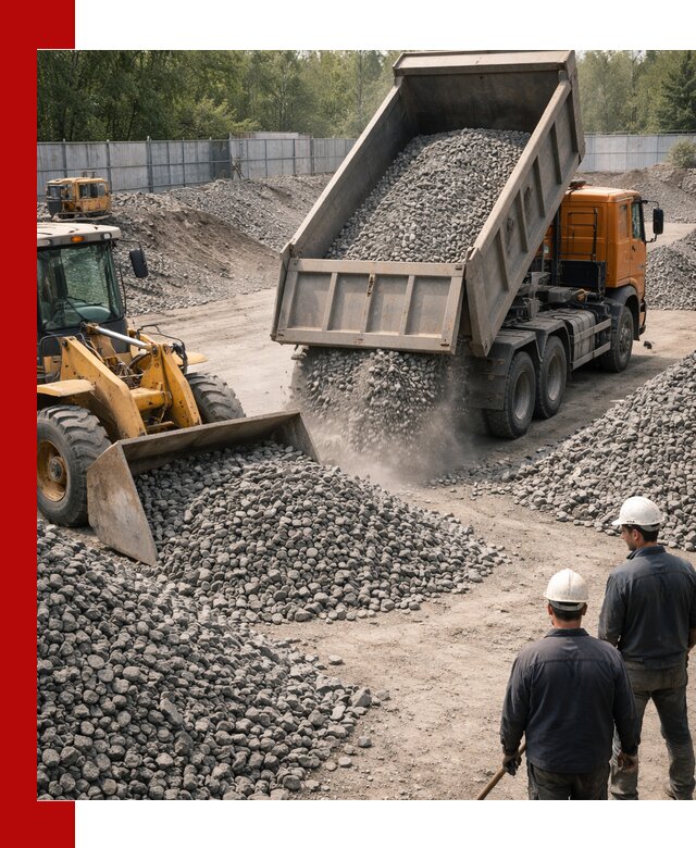 Шлаковый щебень фракция 20-40 доставка и продажа в Липецке