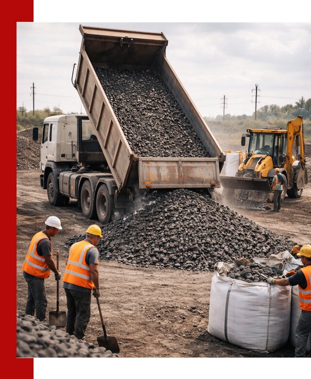 Шлаковый щебень фракция 40-70 с доставкой в Липецке