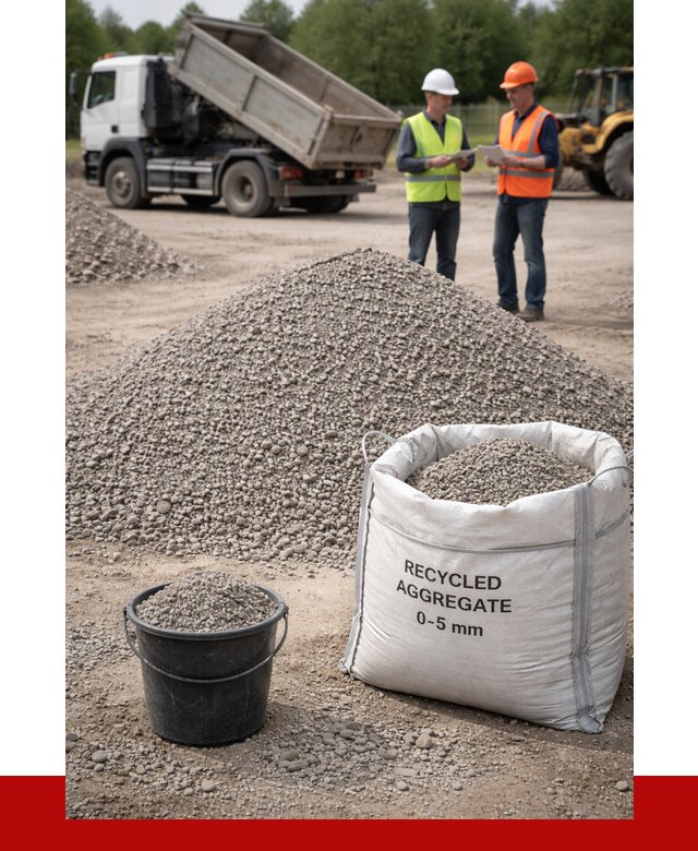 Вторичный щебень фракция 0-5 в Липецке от 1663 р. ПРОНЕРУДЛпц