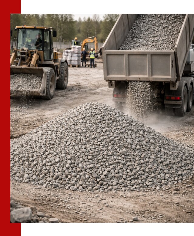 Вторичный щебень фракции 5-20 в Липецке — доставка и продажа крупнотоннажно