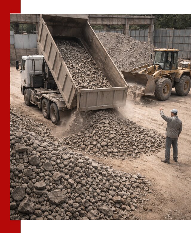 Вторичный щебень фракция 20-40 с доставкой в Липецке