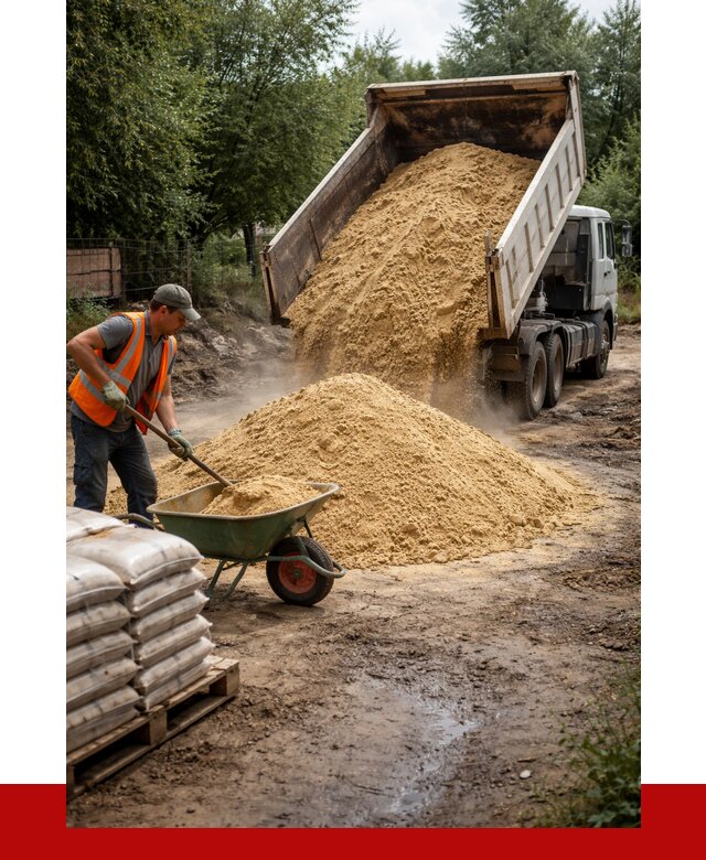 Купить песок с доставкой в Липецке от 1871 р. | ПРОНЕРУДЛпц