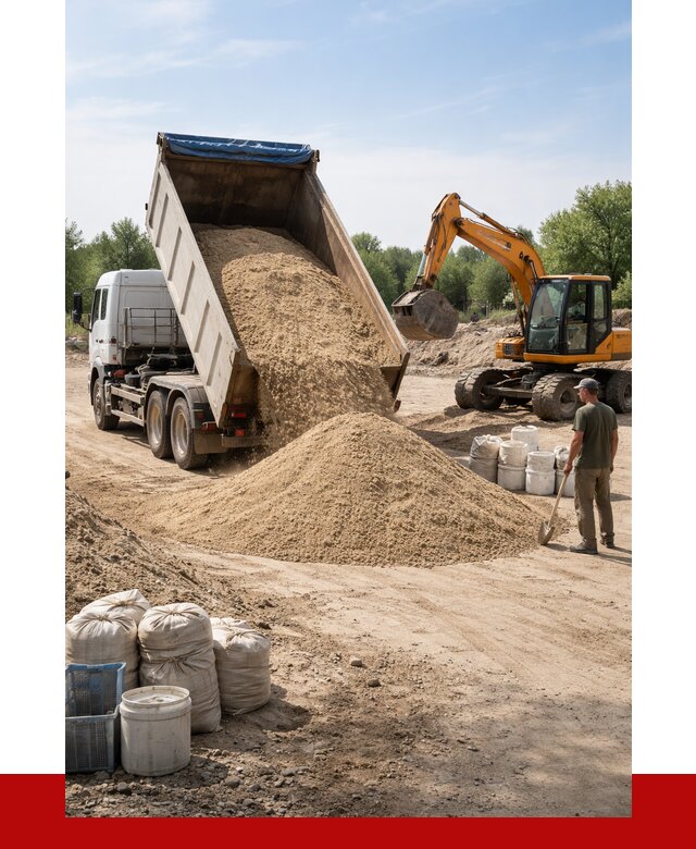 Купить речной песок в Липецке от 1247 р. за куб | ПРОНЕРУДЛпц