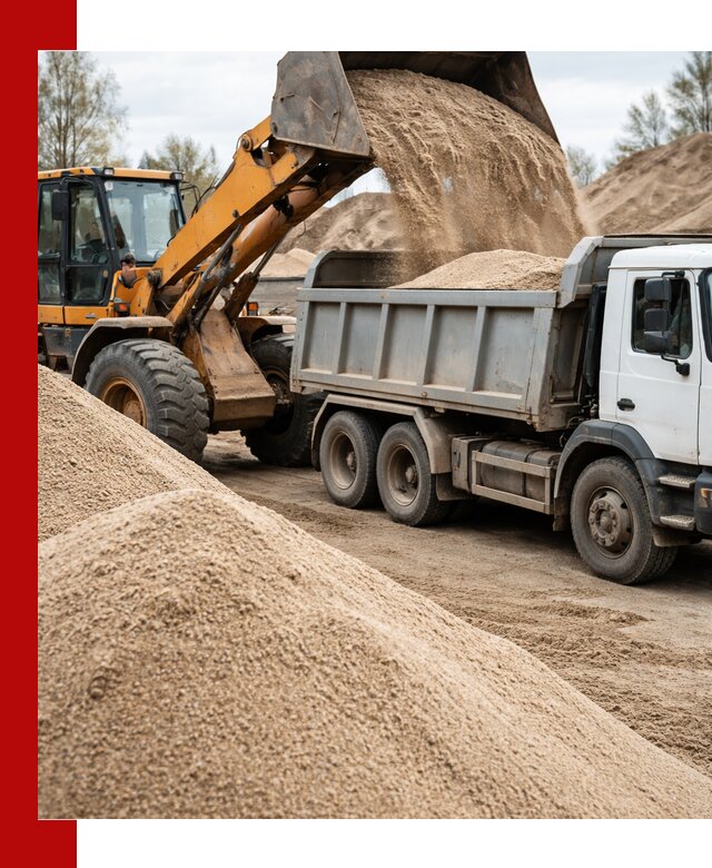 Доставка сеяного песка в Липецке оптом и в розницу