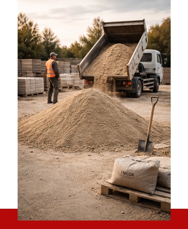 Купить сухой песок в Липецке с доставкой от 2495 р. | ПРОНЕРУДЛпц