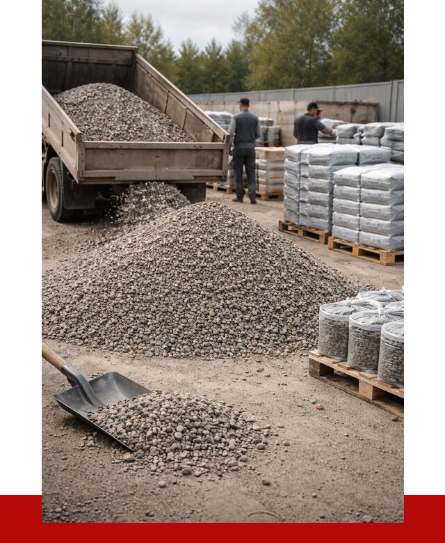 Гравий фракция 5-20 в Липецке купить от 2391 р. ПРОНЕРУДЛпц