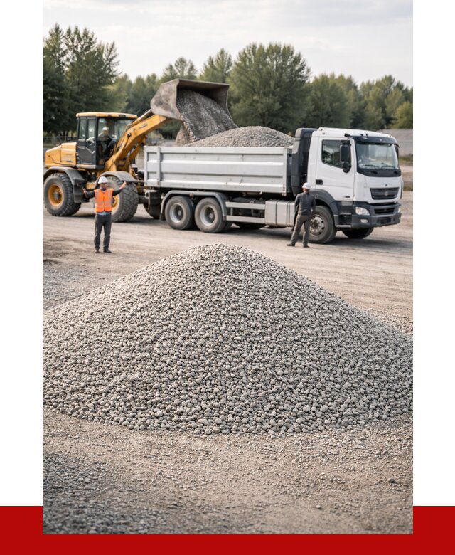 Купить мытый гравий в Липецке от 3638 р, доставка ПРОНЕРУДЛпц