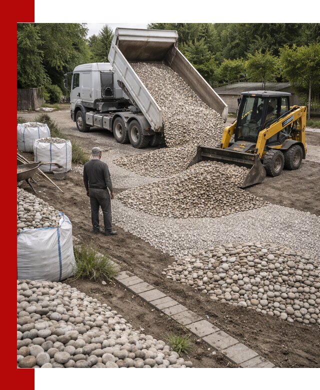 Доставка морской гальки оптом и в розницу в Липецке