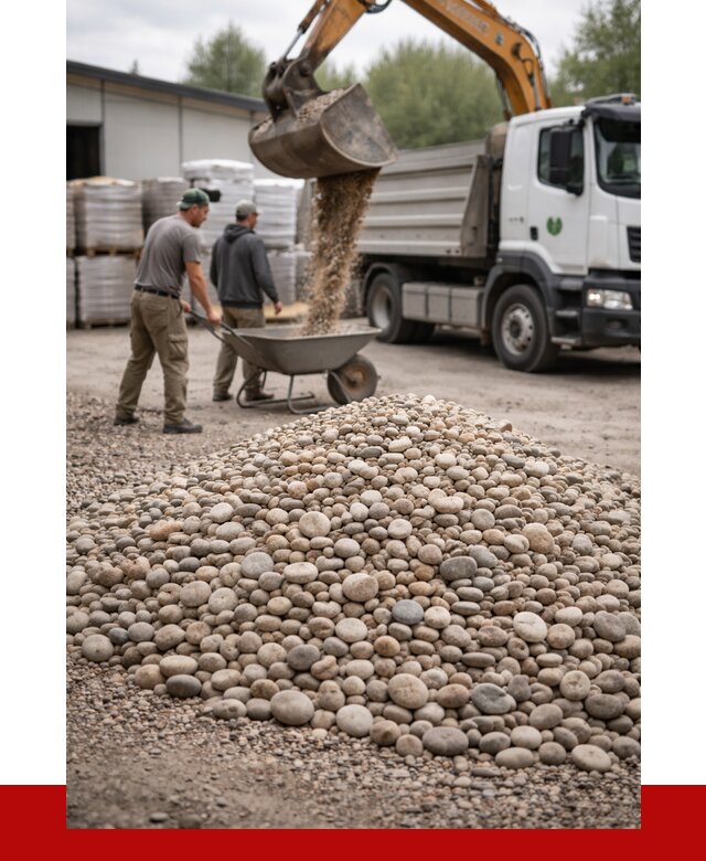 Галька декоративная в Липецке от 3326 р. за куб | ПРОНЕРУДЛпц