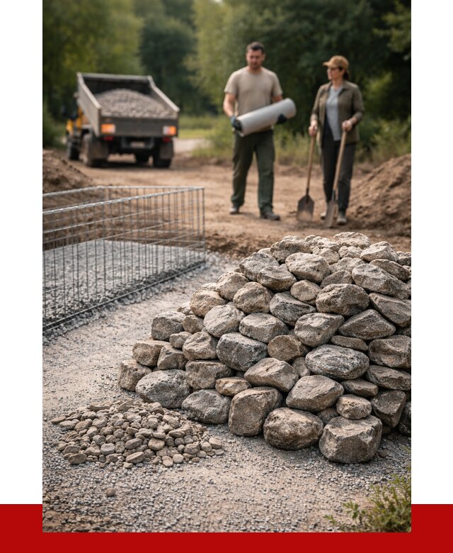 Камень для габионов фракция 100-200 в Липецке от 4989 р. | ПРОНЕРУДЛпц