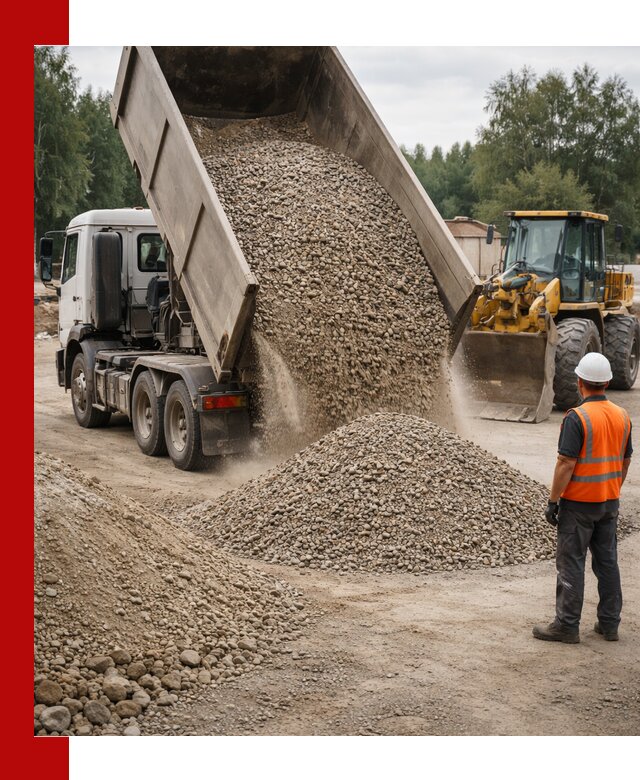 Доставка щпс в Липецке — щебеночно-песчаная смесь под заборы и дорожки