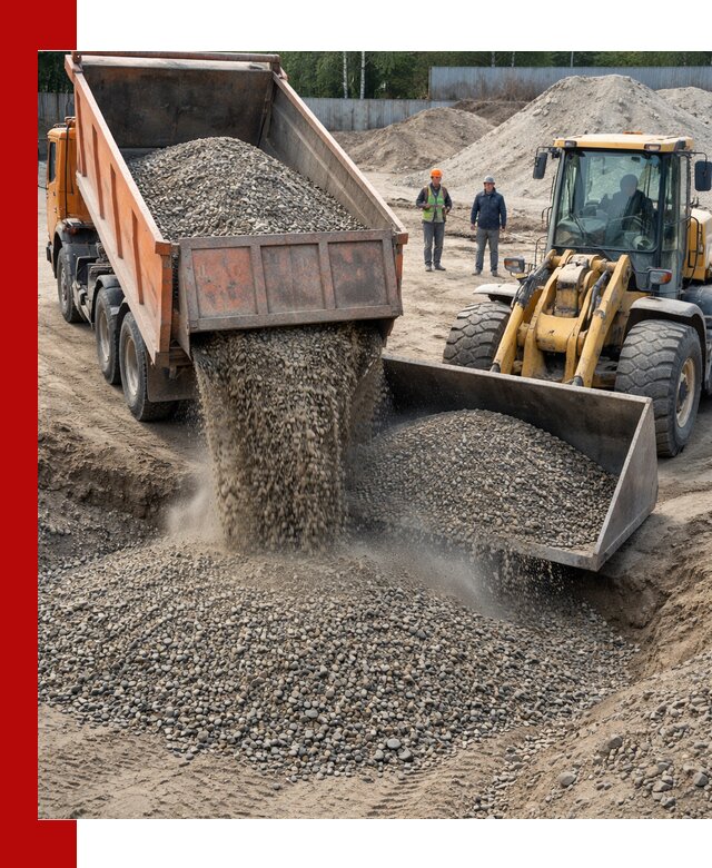 Доставка щпс С9 самосвалами по выгодным тарифам в Липецке