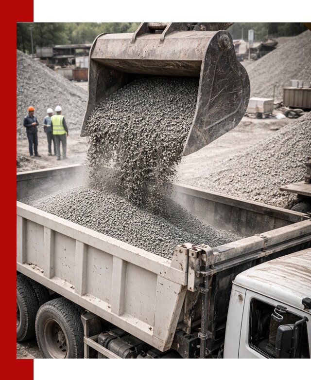 Отсев и крошка для строительства и дорожных работ в Липецке