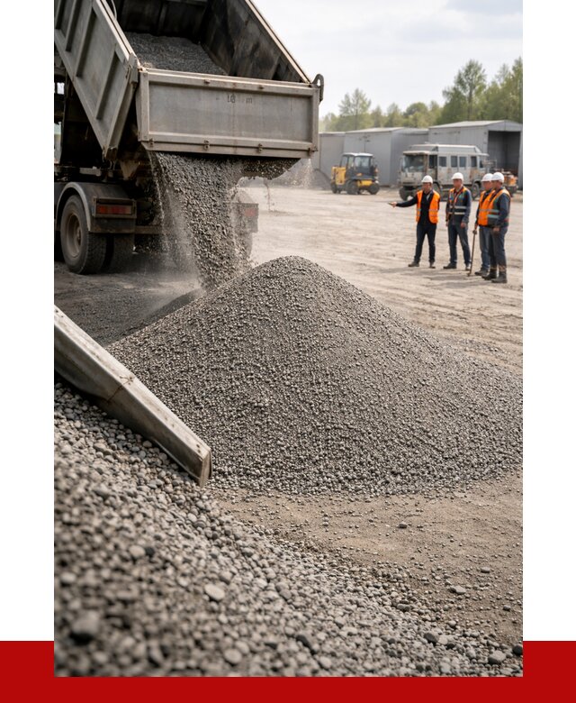 Гравийный отсев 0-5 в Липецке от 1247 р. с доставкой | ПРОНЕРУДЛпц