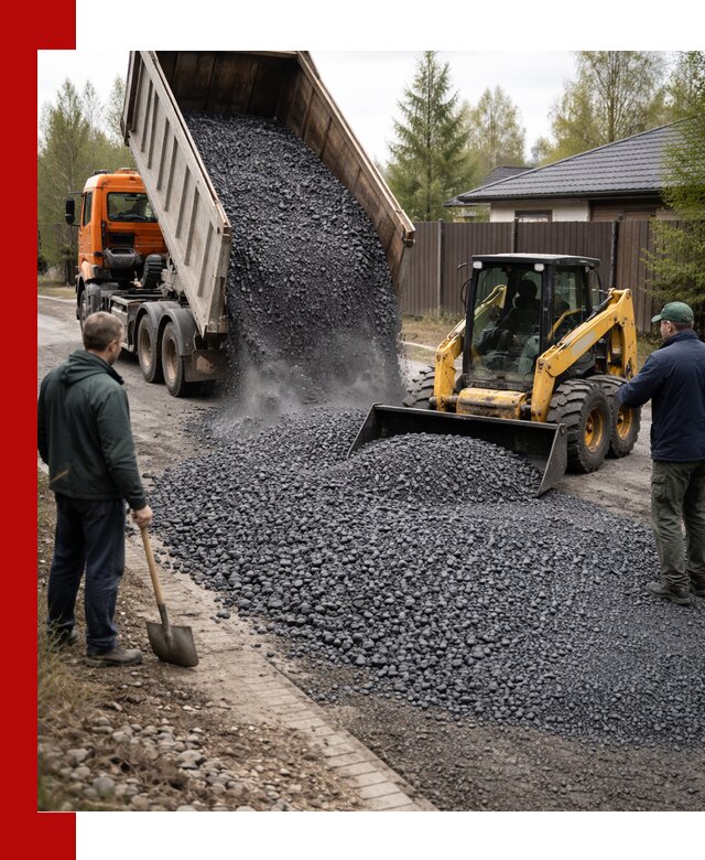 Крошка габбро с доставкой в Липецке для строительных работ