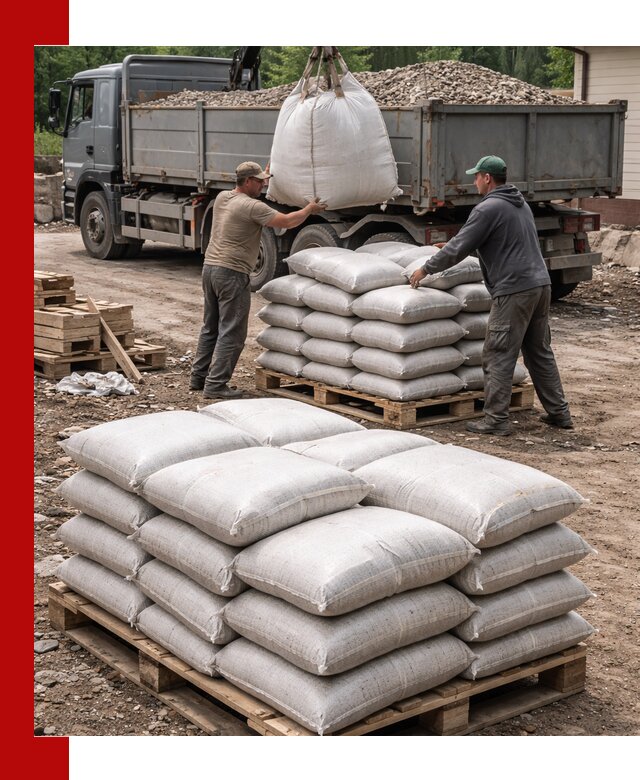 Керамзит в мешках с доставкой в Липецке от компании-поставщика