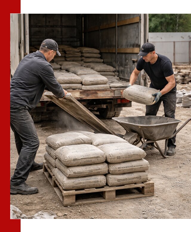 Пескобетон М300 с доставкой в Липецке по выгодной цене