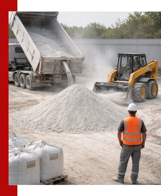 Доставка и продажа известняковой муки в Липецке