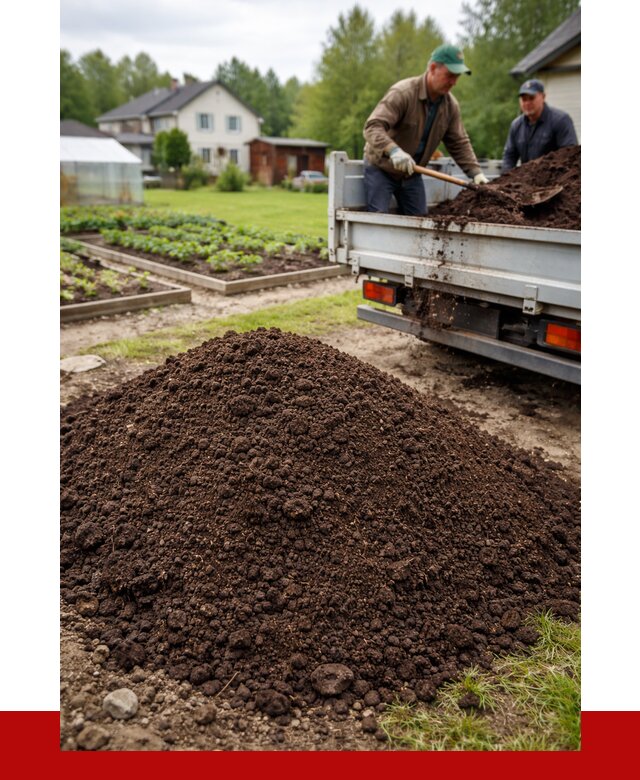 Плодородный грунт в Липецке с доставкой от 4365 р. | ПРОНЕРУДЛпц