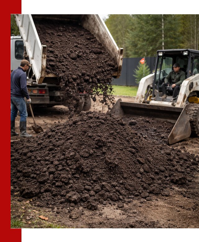 Плодородный грунт с доставкой в Липецке для садов и огородов