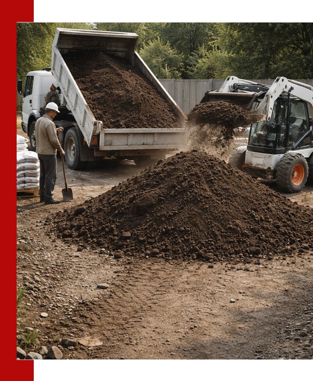 Доставка растительного грунта в Липецке от производителя оптом и в розницу