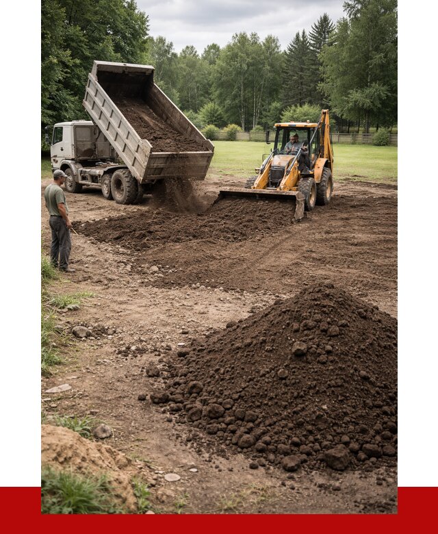 Грунт для выравнивания участка в Липецке от 1247 р. | ПРОНЕРУДЛпц