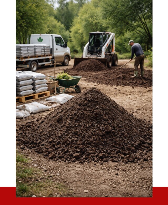 Грунт для озеленения с доставкой в Липецке от 1871 р. | ПРОНЕРУДЛпц