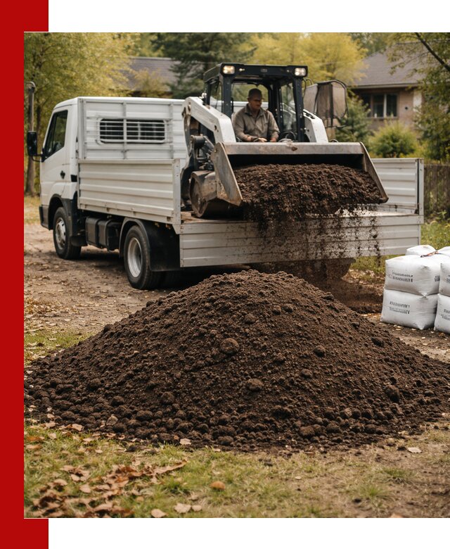 Доставка садовой земли в больших объёмах в Липецке