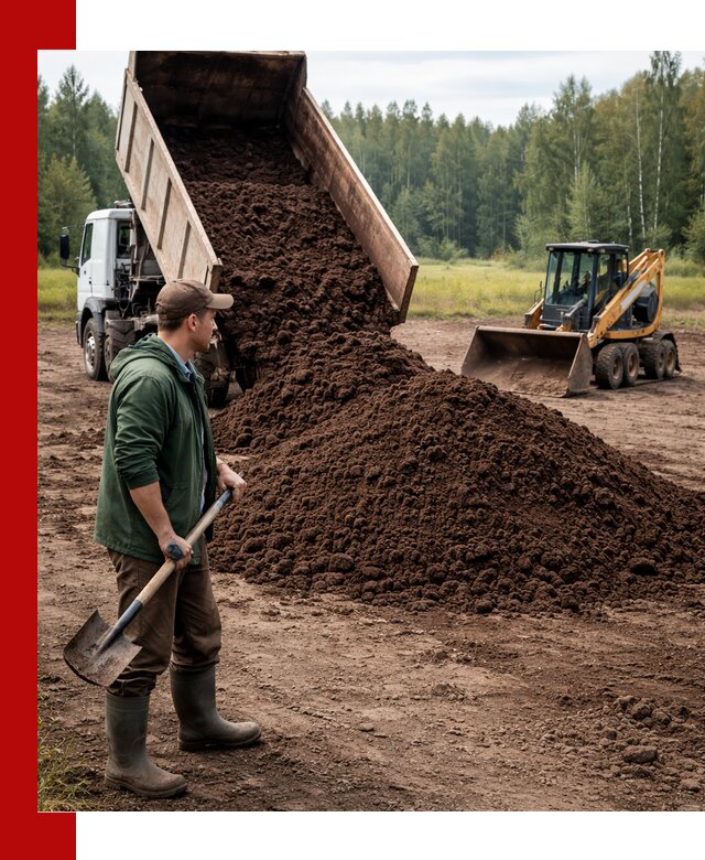 Купить верховой торф с доставкой в Липецке для садоводства и растений