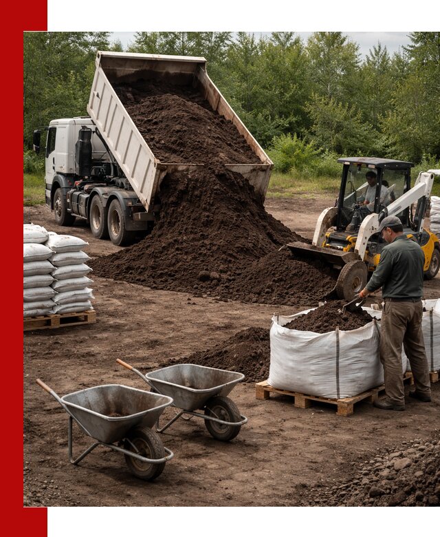 Доставка и продажа торфогрунта в Липецке оптом и в розницу