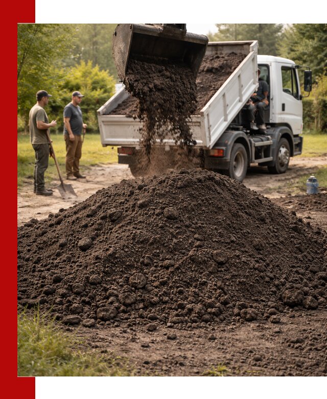 Доставка и продажа чернозема в Липецке оптом и в розницу