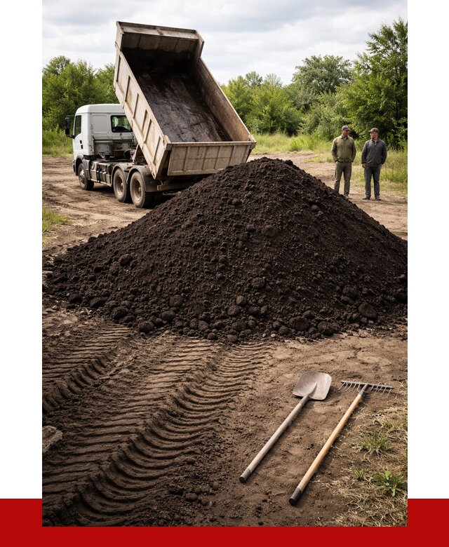 Купить чернозем навалом в Липецке от 1247 р. за куб | ПРОНЕРУДЛпц