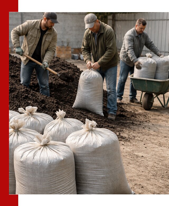 Купить чернозем в мешках с доставкой в Липецке