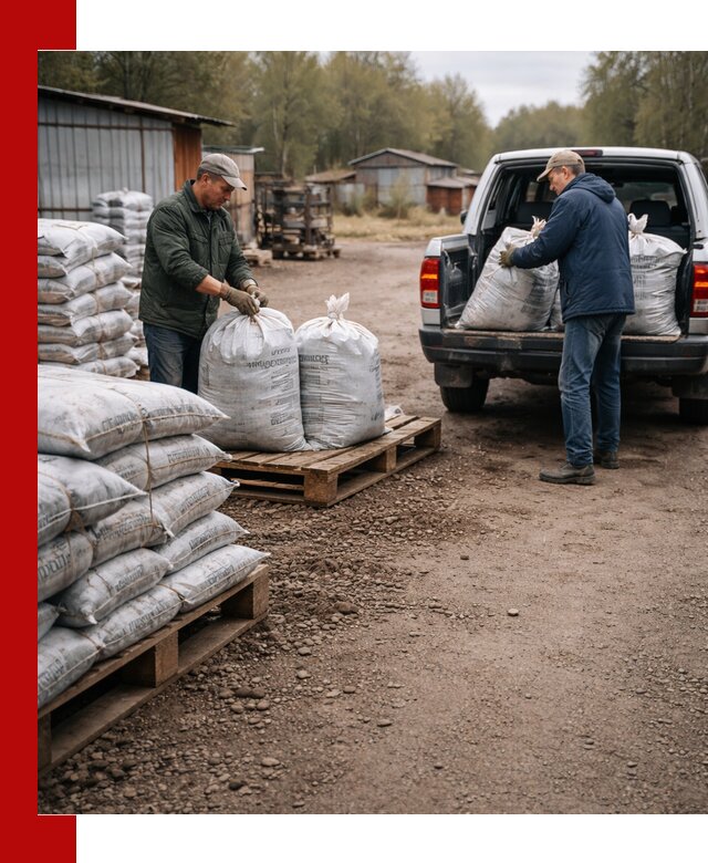 Купить конский навоз в мешках с доставкой в Липецке