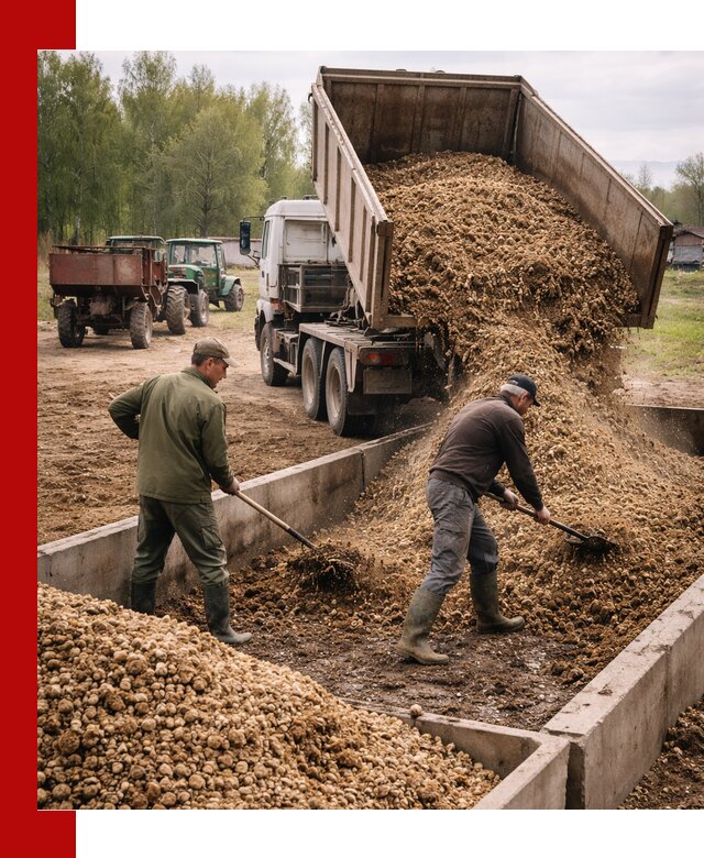 Куриный помет с доставкой в Липецке оптом и в розницу