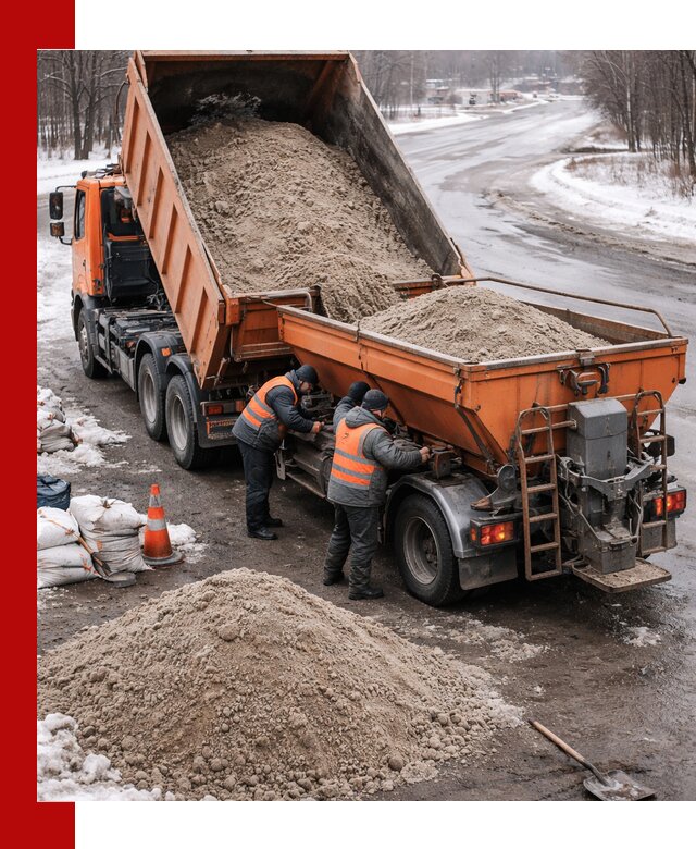 Поставка и вывоз пескосоля в Липецке оптом и в розницу